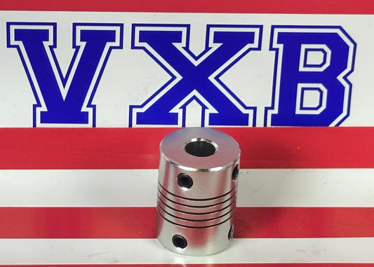 Flexible Parallel Aluminium Jaw Shaft CNC Coupling D19-L25-5x7MM - Fast Shipping - only $19.99