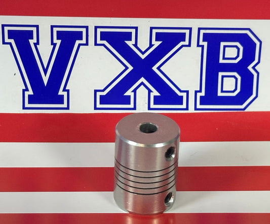 Flexible Parallel Aluminium Jaw Shaft CNC Coupling D19-L25-5x5mm - Fast Shipping - only $19.99