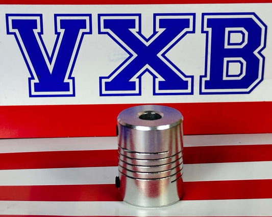 Flexible Parallel Aluminium Jaw Shaft CNC Coupling D19-L25-6x6.35MM - Fast Shipping - only $19.99