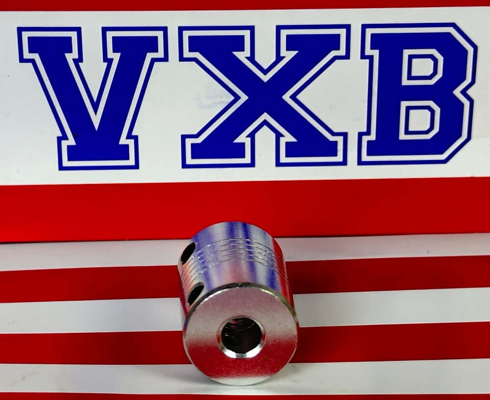 Flexible Parallel Aluminium Jaw Shaft CNC Coupling D19-L25-6x6.35MM - Fast Shipping - only $19.99