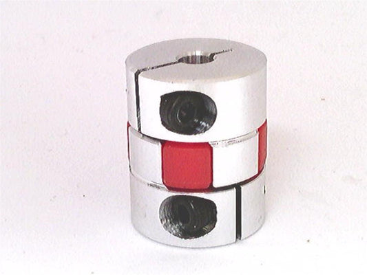 3mm to 4mm Jaw-Type Flexible Coupling D20 L25 - Fast Shipping - only $29.99
