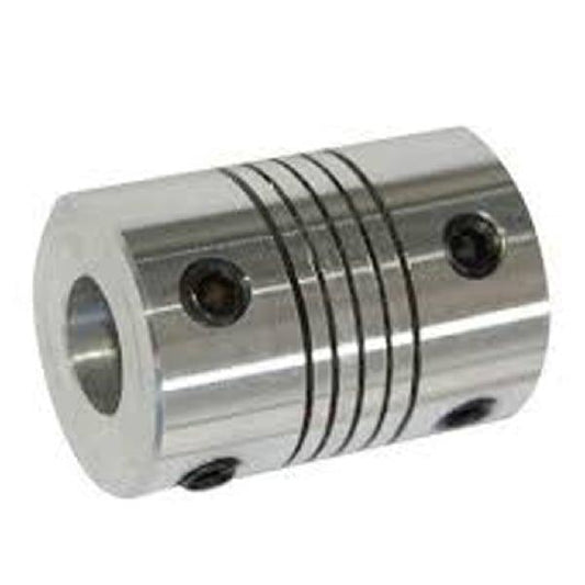 Flexible Parallel Aluminium Jaw Shaft CNC Coupling D19-L25-6x10MM - Fast Shipping - only $19.99