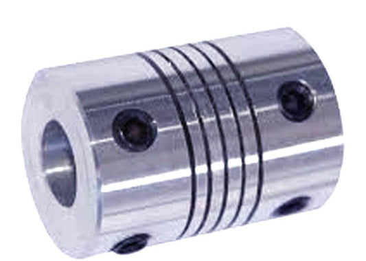 Flexible Parallel Aluminium Jaw Shaft CNC Coupling D19-L25-8x8MM - Fast Shipping - only $19.99