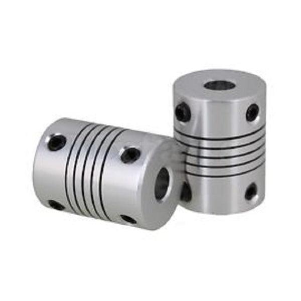 Flexible Parallel CNC Coupling D25-L30-6.35x 1/4" to 12mm - Fast Shipping - only $28.99