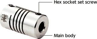 MSH-26C 1/4"-3/8" Flexible Coupling NBK Japan - Fast Shipping - only $130.99